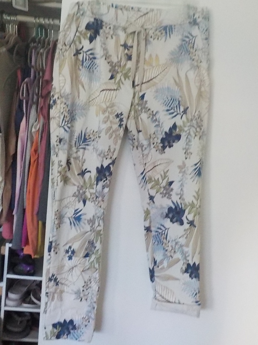 Tropical Stretchy Pants